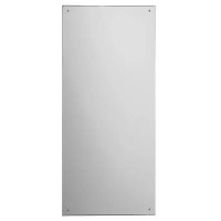 Edelstahl Spiegel 900x400 mm, vandalenischer und bruchfest - zum Bohren Edelstahl Spiegel 900x400 mm, vandalenischer und bruchfest - zum Bohren