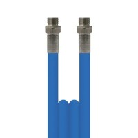 Wasserschlauch DN12 mit AGR Edelstahl-Armaturen ohne Knickschutz, gewickelte Decke Wasserschlauch DN12 mit AGR Edelstahl-Armaturen ohne Knickschutz, gewickelte Decke