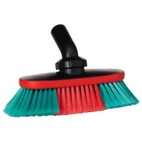 Vikan Autowaschbürste mit Drehgelenk und Wasserdurchlauf, 250 mm, weich/gesplisst Vikan Autowaschbürste mit Drehgelenk und Wasserdurchlauf, 250 mm, weich/gesplisst