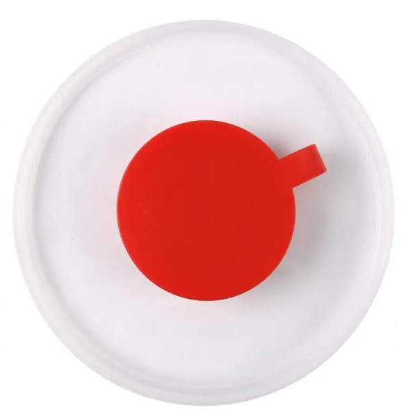 Deckel für Hygowipe Spendereimer - rot