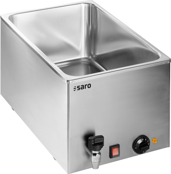 SARO Bain Marie Modell BMH 210 mit Hahn  Kategorie: KOCH- UND GARTECHNIK (THERMIK) Brutto-Gewicht: 11,00 kg EAN: 4017337172429 Versandart: Paket