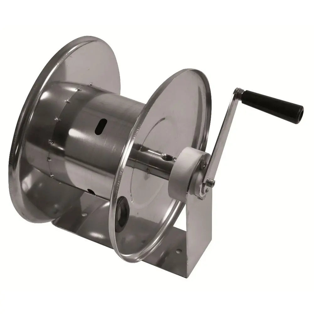 Schlauchtrommel aus Edelstahl oder Stahl AVM9002