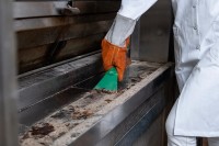 Vorschau: Vikan Nylon Handschaber, 100 mm zur Entfernung angebrannter Lebensmittelrückstände Vorschau: Vikan Nylon Handschaber, 100 mm zur Entfernung angebrannter Lebensmittelrückstände