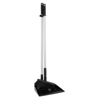Vikan Kehrschaufelset mit langem Stiel und Besen, 330 mm - schwarz Vikan Kehrschaufelset mit langem Stiel und Besen, 330 mm - schwarz