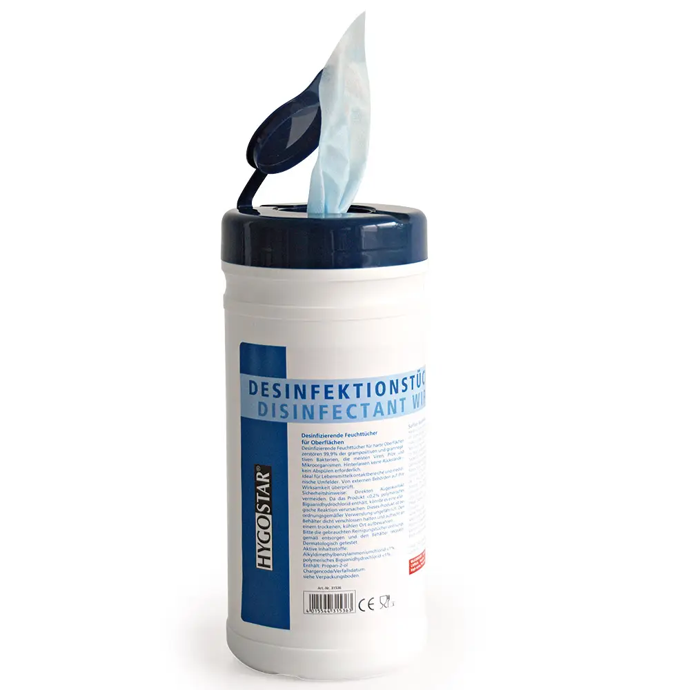 MaiMed MyClean® DS Spenderdose – Leer, Weiß, Wiederverwendbar Für Desinfektionstücher