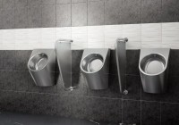 Vorschau: Edelstahl Schamwand Urinale - 72x41 cm Vorschau: Edelstahl Schamwand Urinale - 72x41 cm