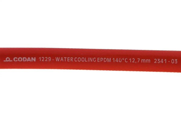 Heißwasserschlauch CODAN 1229, rot, DN13