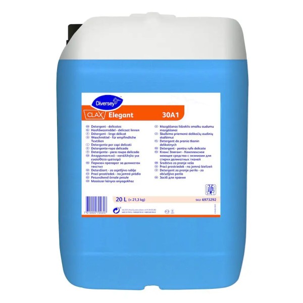 Diversey Flüssigwaschmittel Clax Elegant 30A1 - 20 Liter Kanister