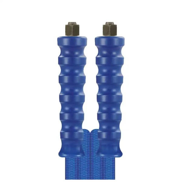 Carwash Comfort Hochdruckschlauch DN08 blau mit DKOL 18x1,5 Anschlüssen, 200 bar