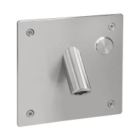 Edelstahl Wandarmatur SLU44P, vandalensicher mit Anti-Suicide Auslaufarm Edelstahl Wandarmatur SLU44P, vandalensicher mit Anti-Suicide Auslaufarm