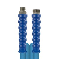 Foodjet Lebensmittelschläuche DN12 mit Edelstahl-Armaturen 80 bar Foodjet Lebensmittelschläuche DN12 mit Edelstahl-Armaturen 80 bar