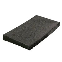 Super Handpad aus Polyester, shcwarz, 150 x 85 x 25 mm, 25 Stück Super Handpad aus Polyester, shcwarz, 150 x 85 x 25 mm, 25 Stück