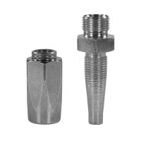Schraubarmaturen für Wasserschlauch 2SN DN08 mit Außengewinde 3/8'' Schraubarmaturen für Wasserschlauch 2SN DN08 mit Außengewinde 3/8''