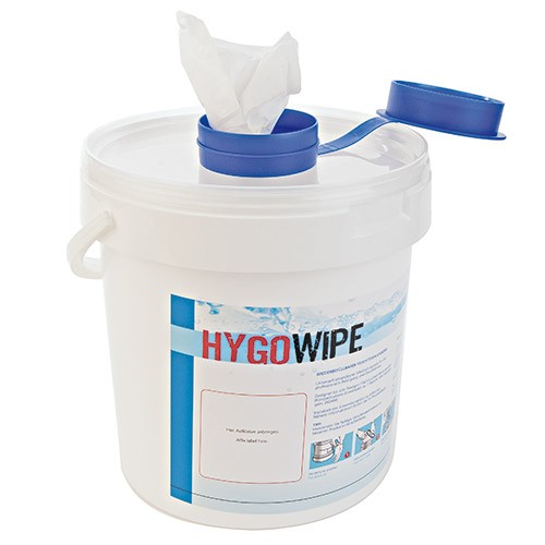 Fächen Desinfektionstücher im Hygo Wipe