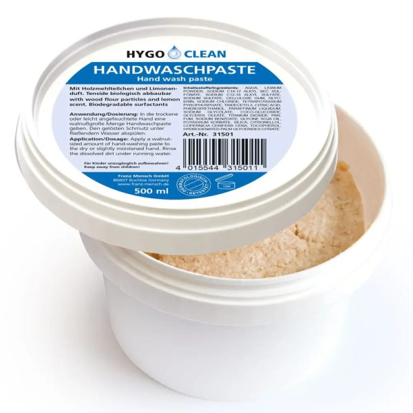 Handwaschpaste HYGO CLEAN - dermatologisch getestet