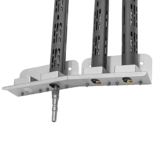 Edelstahl Lanzenhalter für 4 Strahlrohre mit Isolierung