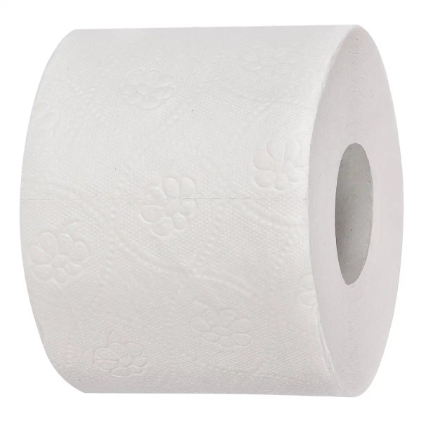 Toilettenpapier 3-lagig, weiß - 250 Blatt pro Rolle