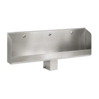 Wandhängende Edelstahl Urinalrinne SLPN04E mit Infrarot-Spülung, 1800 mm Wandhängende Edelstahl Urinalrinne SLPN04E mit Infrarot-Spülung, 1800 mm