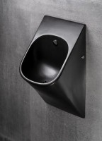 Vorschau: Urinal schwarz SLP89 mit wassersparender Radar-Urinalspülung und Bluetooth-Steuerung Vorschau: Urinal schwarz SLP89 mit wassersparender Radar-Urinalspülung und Bluetooth-Steuerung