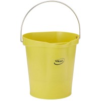 Vikan Eimer metalldetektierbar, 12 Liter - gelb Vikan Eimer metalldetektierbar, 12 Liter - gelb