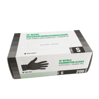 SF Medical Nitril Einmalhandschuhe schwarz, puderfrei SF Medical Nitril Einmalhandschuhe schwarz, puderfrei
