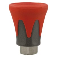 Düsenmuffe ST10 mit IG 1/4'' - schwarz/rot Düsenmuffe ST10 mit IG 1/4'' - schwarz/rot