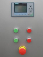 Vorschau: Edelstahl Kistenwaschanlage für Fleischkisten - Siemens Bedienfeld Vorschau: Edelstahl Kistenwaschanlage für Fleischkisten - Siemens Bedienfeld