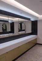 Vorschau: Einbau Papierhandtuchspender hinter Spiegel SLZN84H Vorschau: Einbau Papierhandtuchspender hinter Spiegel SLZN84H