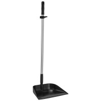 Vikan Kehrschaufel mit langem Stiel, 330 mm - schwarz Vikan Kehrschaufel mit langem Stiel, 330 mm - schwarz