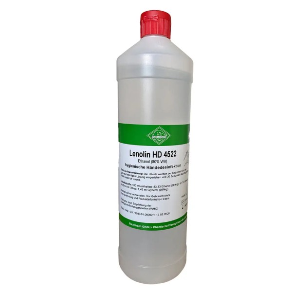 Handdesinfektionsmittel Lenolin HD4522 1 Liter Flasche