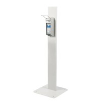 Desinfektionssäule HM24 mit Armhebelspender für 500 ml Flaschen Desinfektionssäule HM24 mit Armhebelspender für 500 ml Flaschen