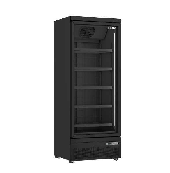 SARO Tiefkühlschrank mit Glastür, Modell GTK 560 PRO  Kategorie: KÜHL- UND TIEFKÜHLTECHNIK Brutto-Gewicht: 158,50 kg EAN: 4017337067190 Versandart: Spedition (1 FP) Neuheit im Saro-Katalog Nr. 37