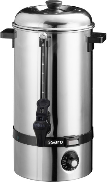 SARO Glühweinkocher / Heißwasserspender Modell HOT DRINK MINI  Kategorie: GETRÄNKEWELT & KAFFEE Brutto-Gewicht: 4,00 kg EAN: 4017337317073 Versandart: Paket