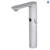 Waschtischarmatur mit Sensor und Mischer SLU60 - Batterie- oder Netzbetrieb Waschtischarmatur mit Sensor und Mischer SLU60 - Batterie- oder Netzbetrieb