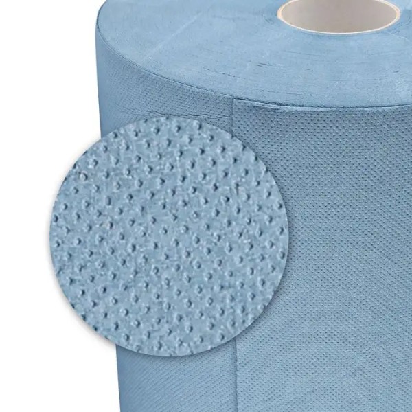 Putztuchrollen aus Recyclingpapier - geprägte Qualität