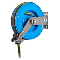 Automatischer ATEX Schlauchaufroller für Benzin mit 10-30m Schlauch, 16 bar Automatischer ATEX Schlauchaufroller für Benzin mit 10-30m Schlauch, 16 bar