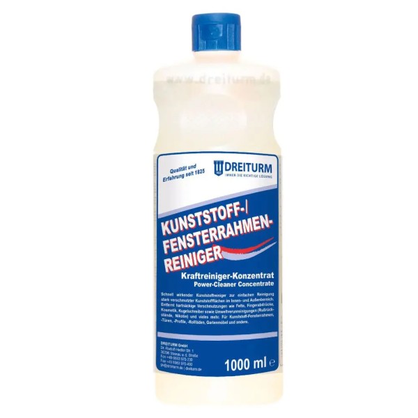 Dreiturm Festerrahmen- und Kunststoffreiniger - 1 Liter
