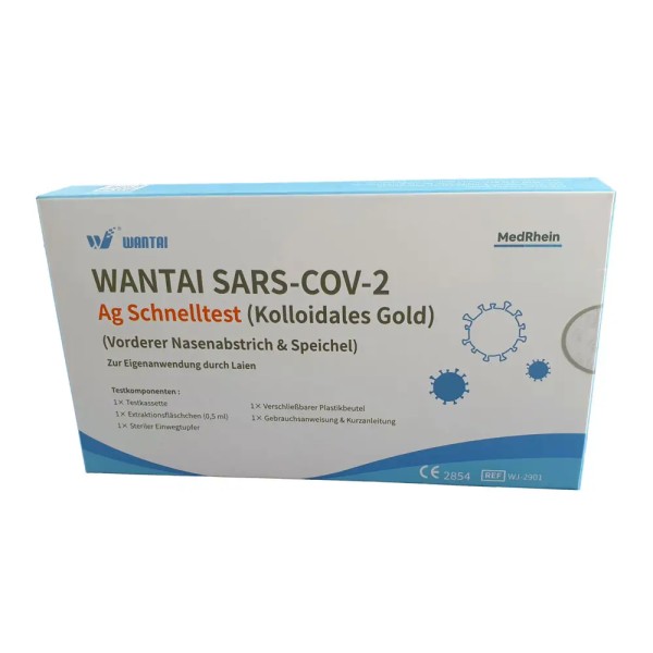 WANTAI SARS CoV 2 Antigen Schnelltest von MedRhein