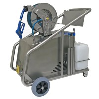 Mobile Schaumreinigungsanlage HPJET für die industrielle Schaumreinigung ohne Druckluft Mobile Schaumreinigungsanlage HPJET für die industrielle Schaumreinigung ohne Druckluft