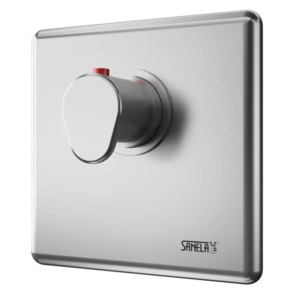 Unterputz Duschsteuerung mit Thermostat SLZA20T für bezahltes Duschen, vandalensicher