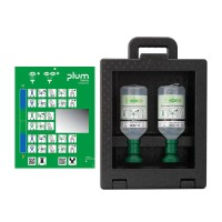 Plum Augenspülstation iBox2 mit 2x 500 ml Flaschen Natriumchlorid Plum Augenspülstation iBox2 mit 2x 500 ml Flaschen Natriumchlorid