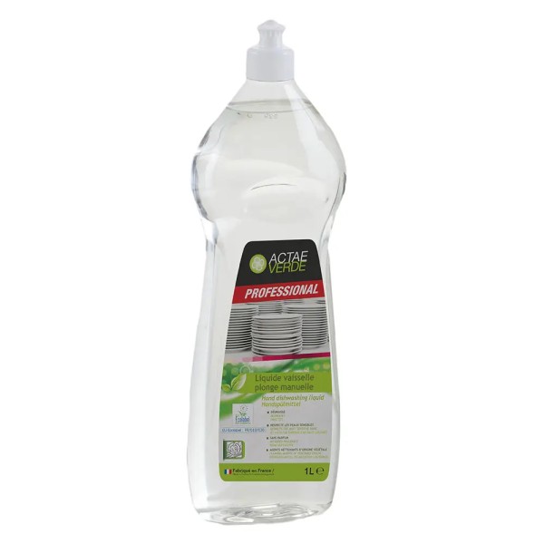 Ökologisches Handspülmittel Actae Verde Professional - 1 Liter