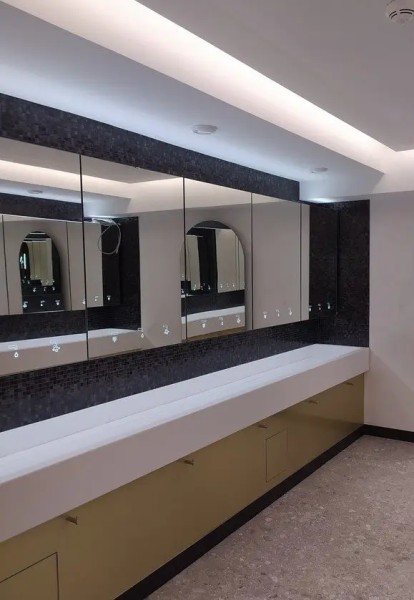 Einbau Papierhandtuchspender hinter Spiegel SLZN84H