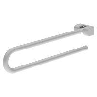 Stützklappgriff WC SLZM16W - Stahl mit weißer Pulverbeschichtung - Länge 800 mm Stützklappgriff WC SLZM16W - Stahl mit weißer Pulverbeschichtung - Länge 800 mm