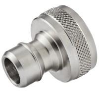 Nito Food Hahnanschluss Edelstahl 5461AA3 - 3/4'' Innengewinde - 1/2'' Stecker  Nito Food Hahnanschluss Edelstahl 5461AA3 - 3/4'' Innengewinde - 1/2'' Stecker