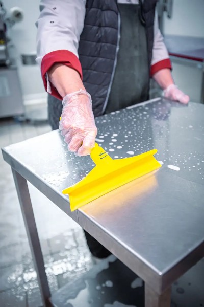 Vikan Ultra Hygiene Wasserabzieher mit kurzem Stiel, 245 mm