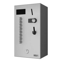 Münzzeitzähler SLZA02LN für 4-8 Duscheinheiten mit Piezo-Taster, vandalenischer - Aufputzmontage Münzzeitzähler SLZA02LN für 4-8 Duscheinheiten mit Piezo-Taster, vandalenischer - Aufputzmontage