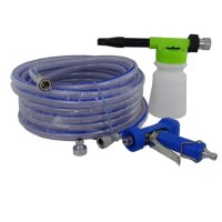 Schaumpistolen Set mit 15 Meter Schlauch, Nito Klick Kupplungen und 1 Liter Tank Schaumpistolen Set mit 15 Meter Schlauch, Nito Klick Kupplungen und 1 Liter Tank