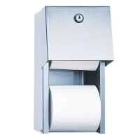 Edelstahl Toilettenpapierhalter SLZN26 für 2 Rollen