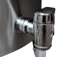 Vorschau: Auslaufhahn Edelstahl Kochkessel Vorschau: Auslaufhahn Edelstahl Kochkessel